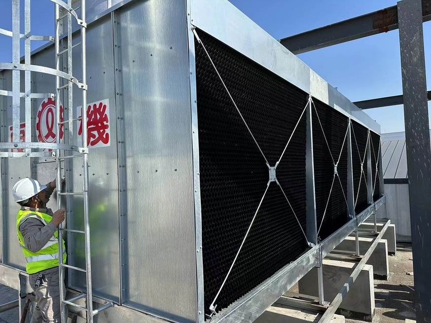 方型横流冷却塔